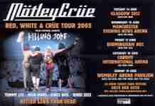 Mötley Crüe advert