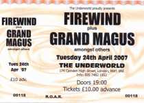 Firewind ticket