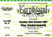 Korpiklaani ticket