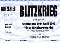 Blitzkrieg ticket