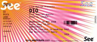 Dio ticket