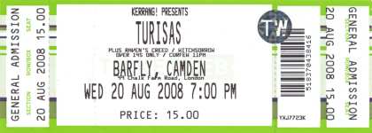 Turisas ticket