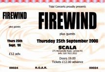 Firewind ticket