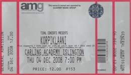 Korpiklaani ticket