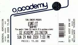 Kamelot ticket