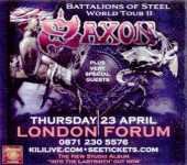 Saxon advert