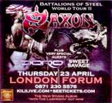 Saxon advert