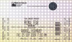 Primal Fear ticket