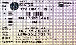 Helloween ticket