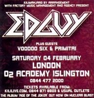 Edguy advert