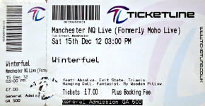 Winter Fuel ticket