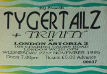 Tigertailz ticket