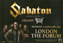 Sabaton advert