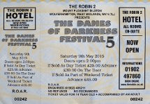 Dames Of Darkness ticket