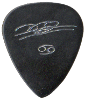 Serious Black plectrum