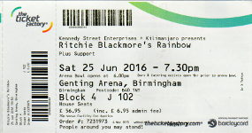 Rainbow ticket