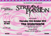 Stream Of Passion ticket