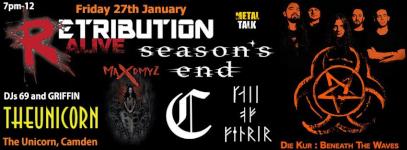 Retribution Alive advert