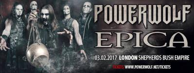 Epica/Powerwolf advert