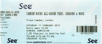 Seasons ticket