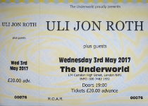 Uli Jon Roth ticket