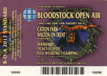 Bloodstock ticket