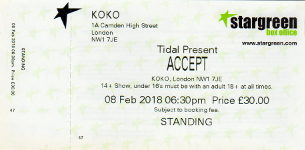 Accept ticket