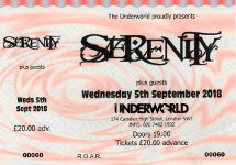 Serenity ticket