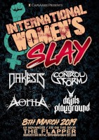 International Women's Slay advert