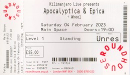 Apocalyptica/Epica ticket