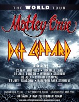 Mötley Crüe / Def Leppard advert