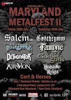 Maryland Metalfest advert