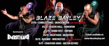 Blaze Bayley advert