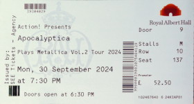 Apocalyptica ticket