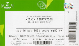 Within Temptation ticket