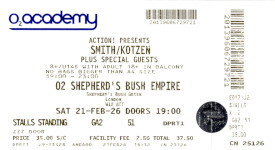 Smith/Kotzen ticket