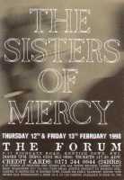 The Sisters Of Mercy advert