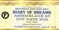 Diary Of Dreams ticket