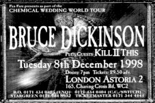 Bruce Dickinson advert