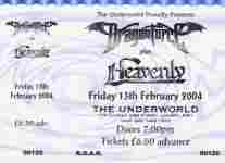 Dragonforce ticket