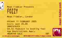 Fozzy ticket