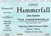 Hammerfall ticket