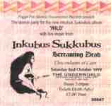 Inkubus Sukkubus ticket