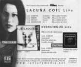 Lacuna Coil advert