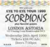 Scorpions ticket